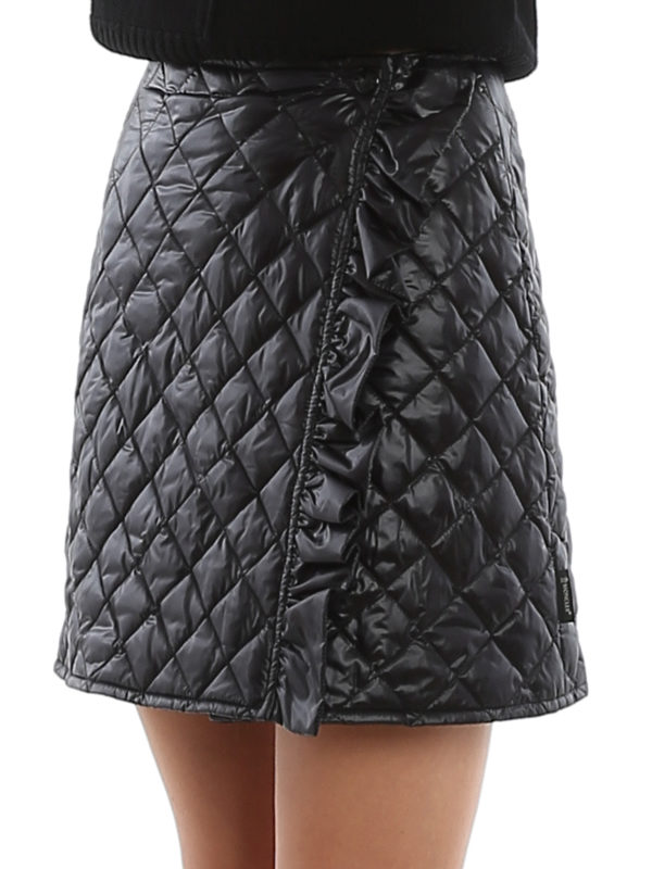 MONCLER buy online Quilted padded mini skirt