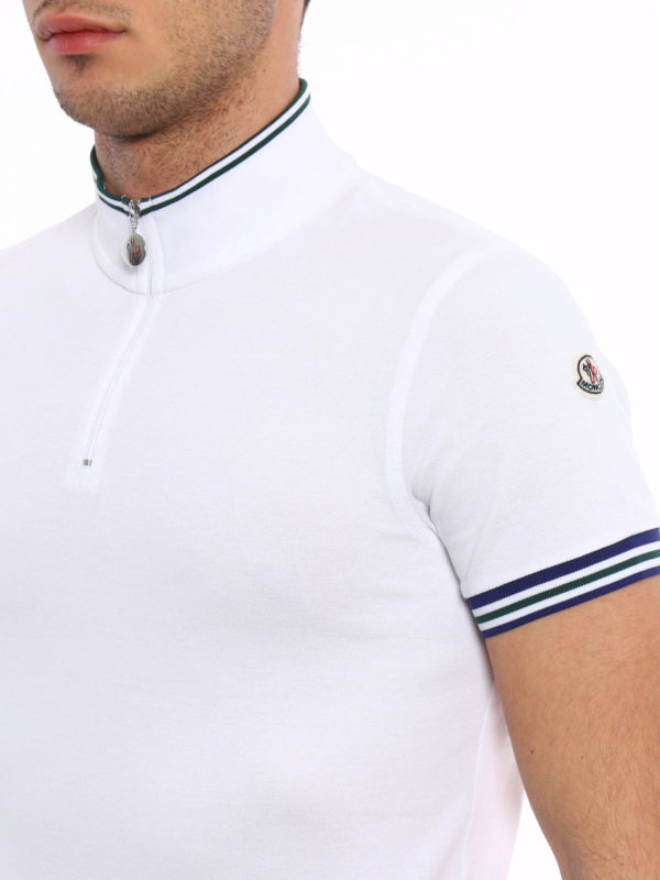 moncler zip polo