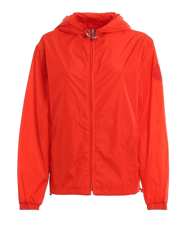 MONCLER: casual jackets - Alexandrite hooded windbreaker