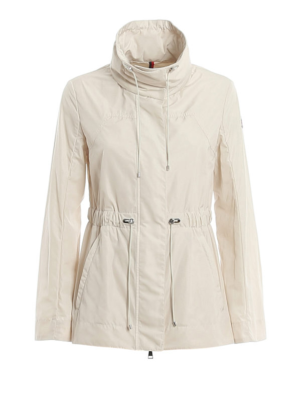 MONCLER: casual jackets - Ocre jacket
