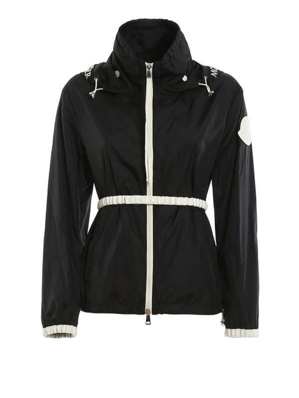 MONCLER: casual jackets - Pomme hooded windbreaker