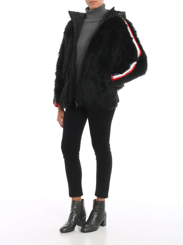 faux fur moncler