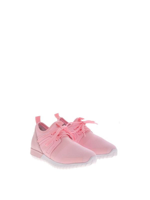 moncler pink trainers