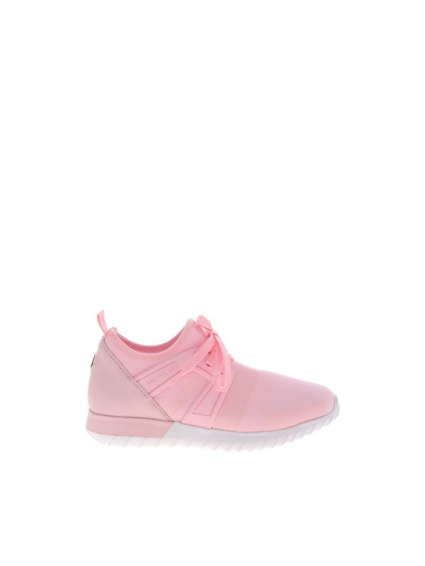 moncler pink trainers