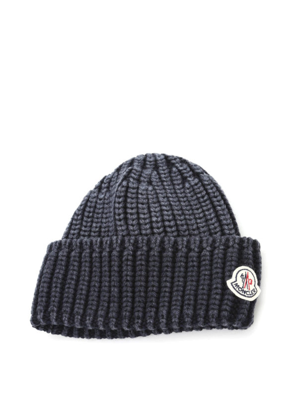 Beanies Moncler - Pure wool beanie 