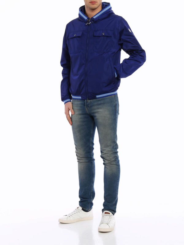 Jeanclaude hooded nylon jacket 