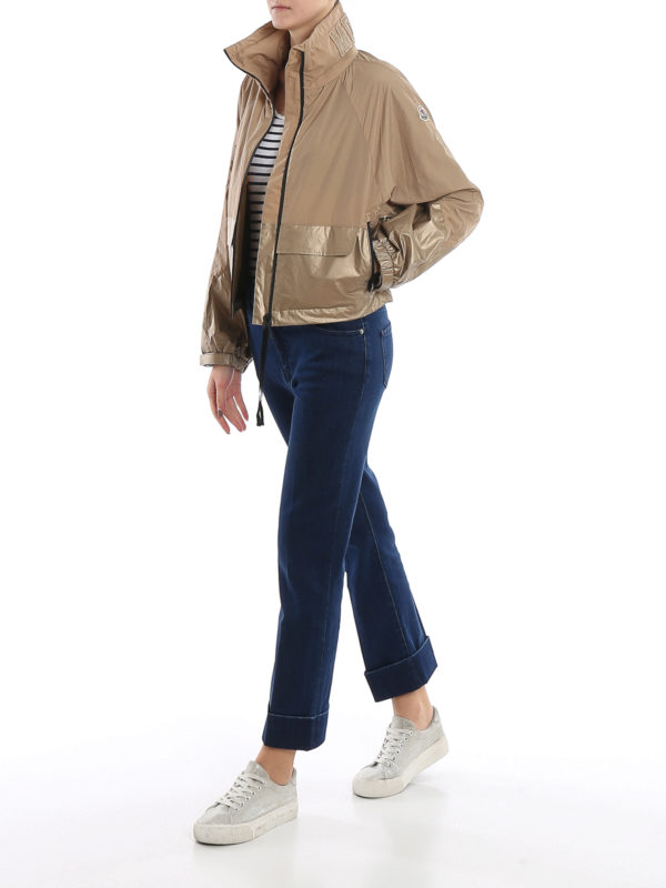 MONCLER: casual jackets online - Pervenche jacket