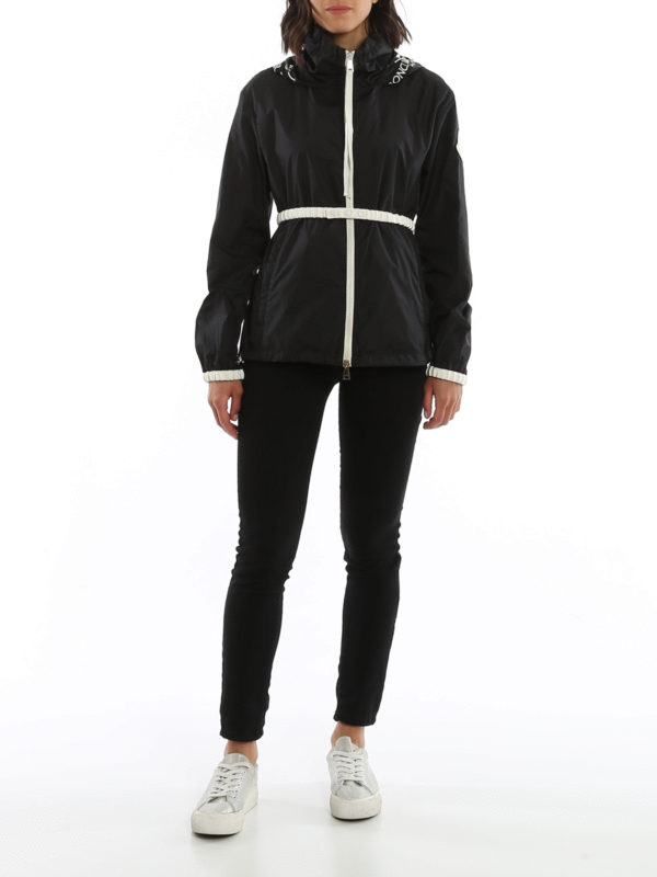 MONCLER: casual jackets online - Pomme hooded windbreaker