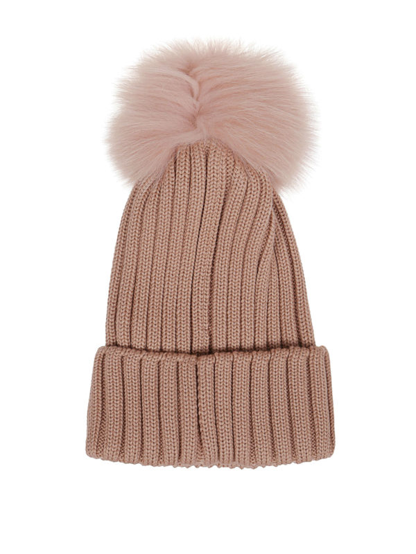 woolly pom pom hats