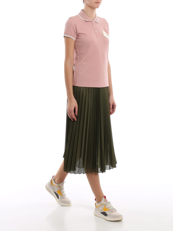 MONCLER: Knee length skirts & Midi online - Drilled skirt