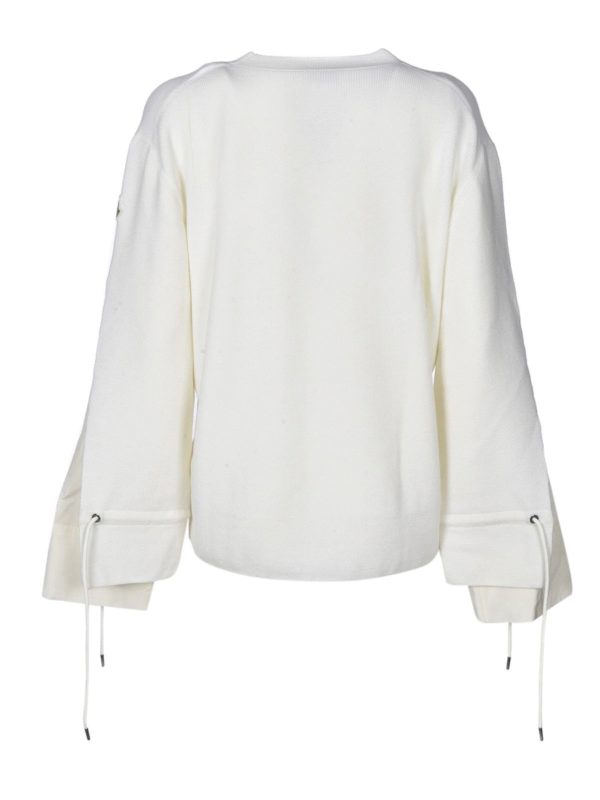 sweater with drawstring