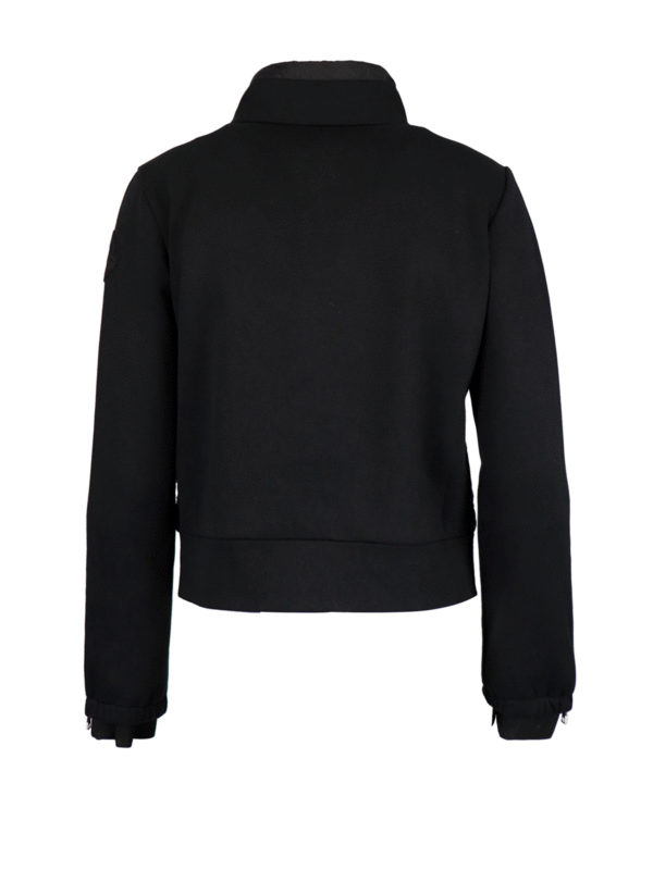 MONCLER: Sweatshirts & Sweaters online - Quilted front sweatshirt