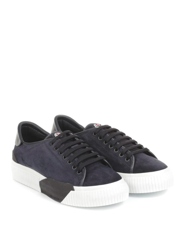 blue moncler trainers