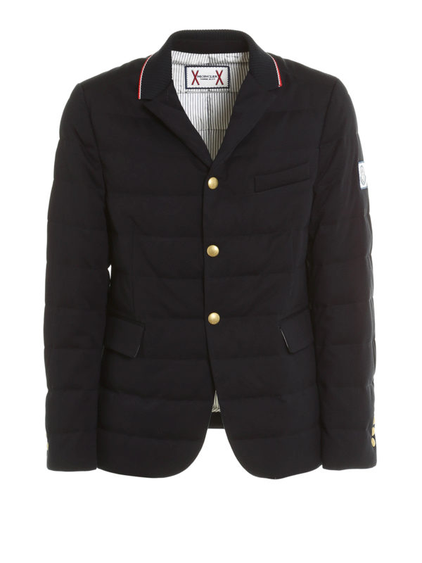 moncler padded blazer