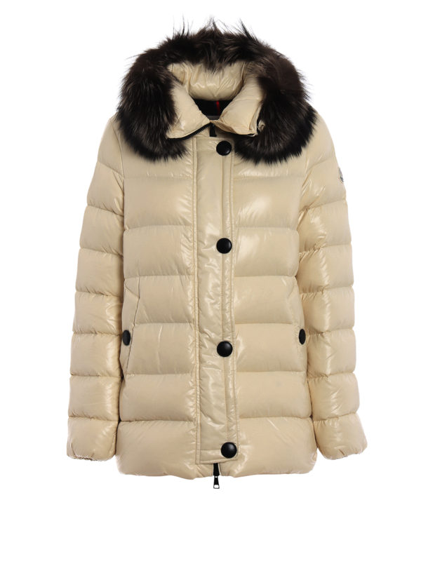 moncler fox fur