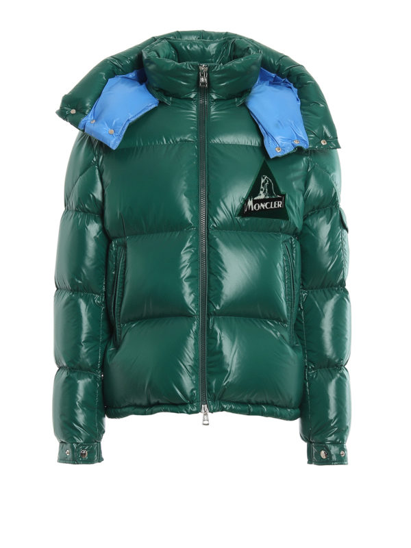 moncler green down wilson jacket