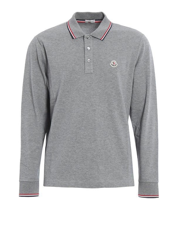 moncler pique long sleeve