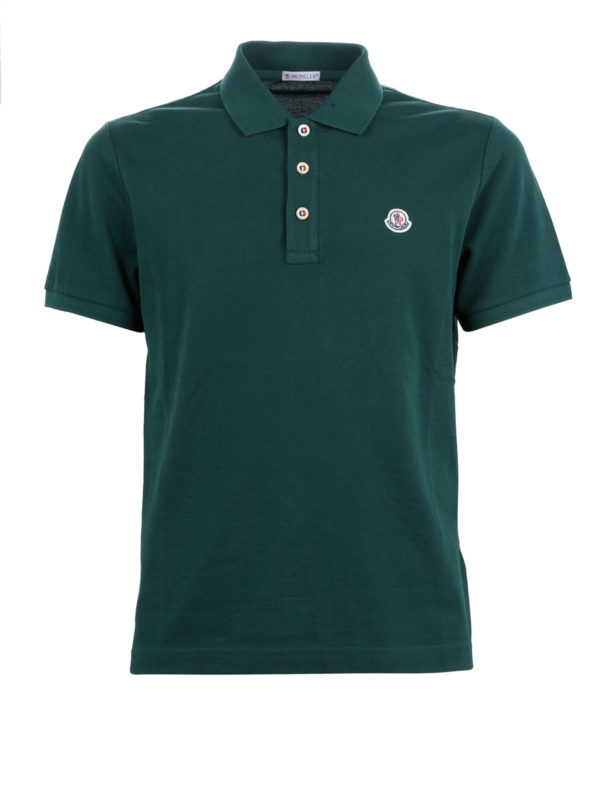 moncler polo dark green