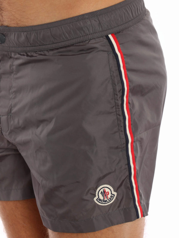 moncler grey swim shorts moncler grey swim shorts