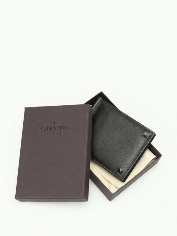 valentino money clip wallet