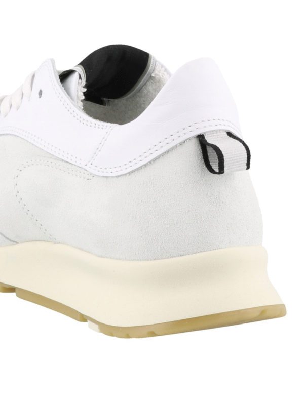 white suede trainers