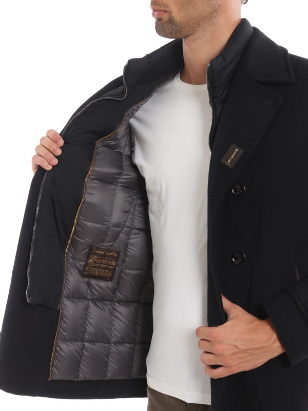 Bolgi wool and cashmere padded coat 