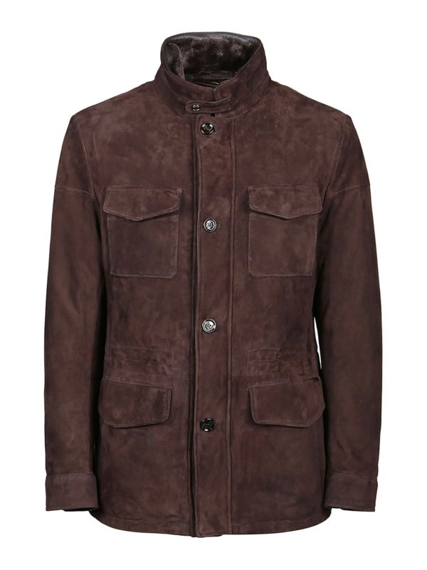 Moorer - Leonardo-Ur coat - leather coats - A20M461VELOESP | iKRIX.com