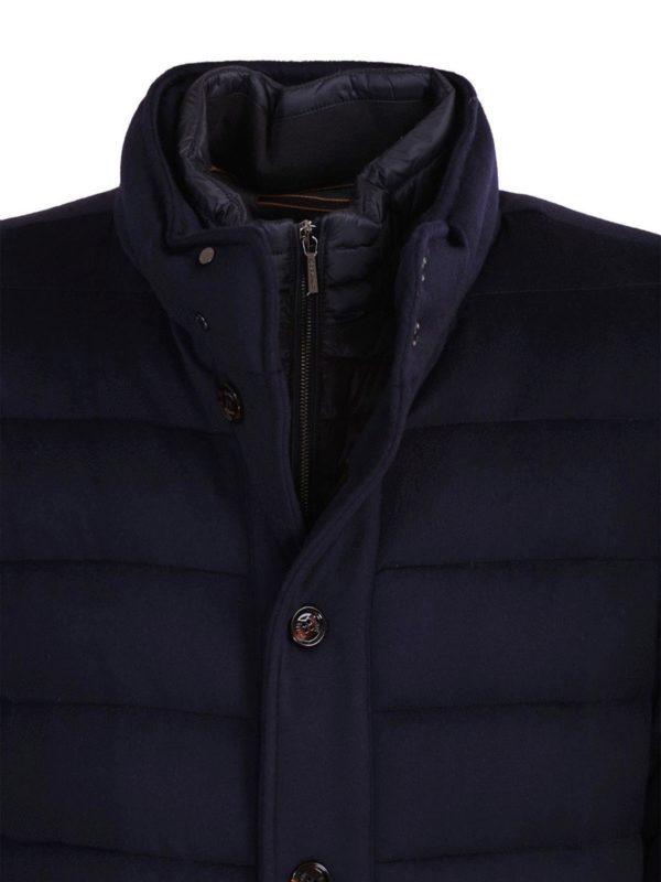 کاپشن Moorer - Cashmere blend wool coat 