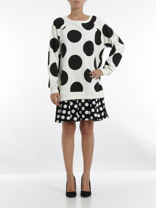 moschino polka dot dress