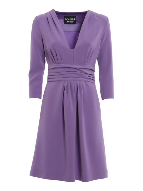 Moschino Boutique - Low-necked dress - short dresses - RA044011240247