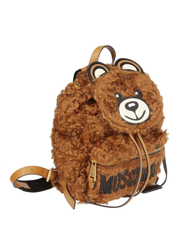 moschino mohair backpack