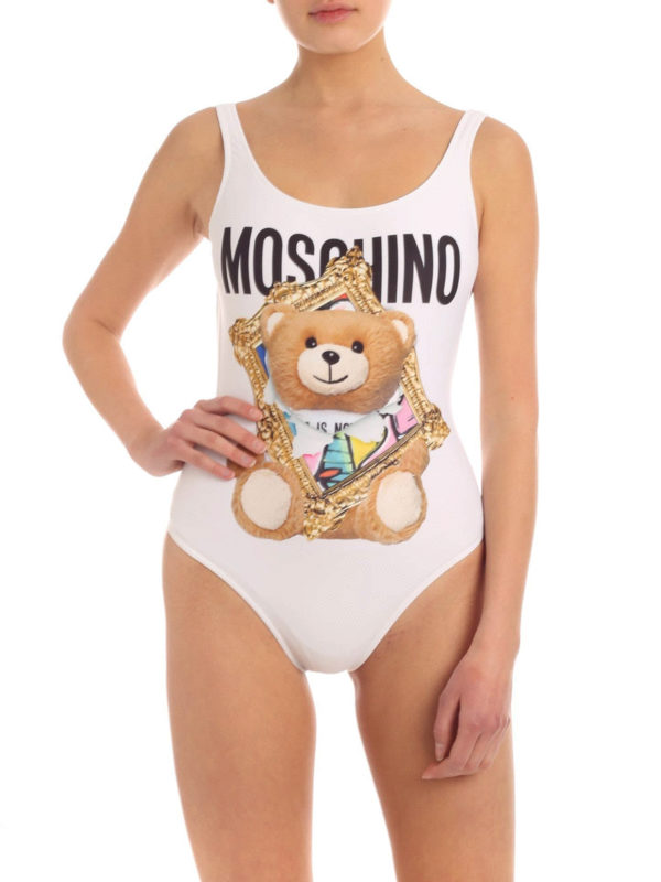 moschino bear swimsuit