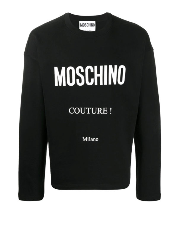 Moschino sweatshirt black Clearance