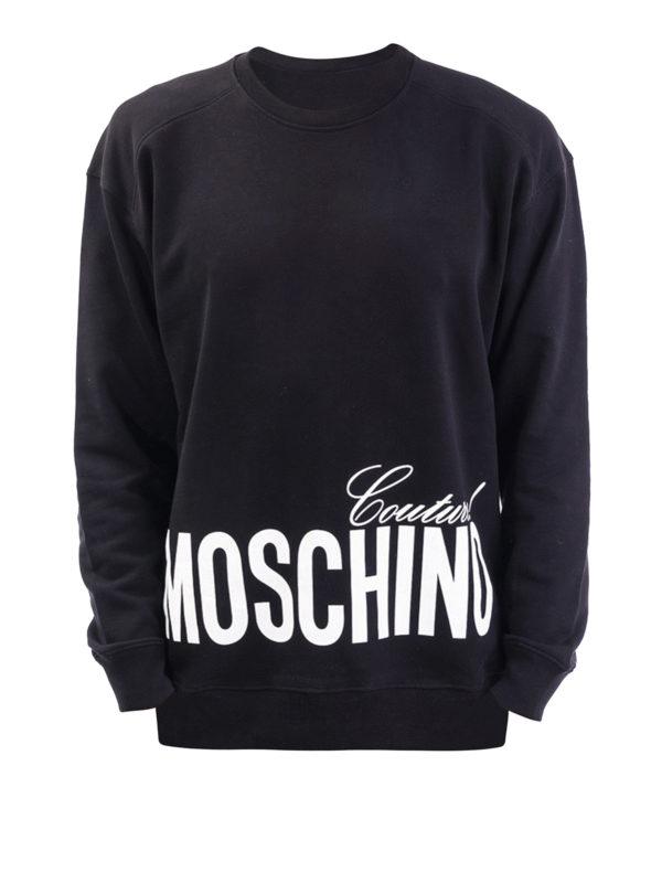 Moschino sweatshirt black Clearance