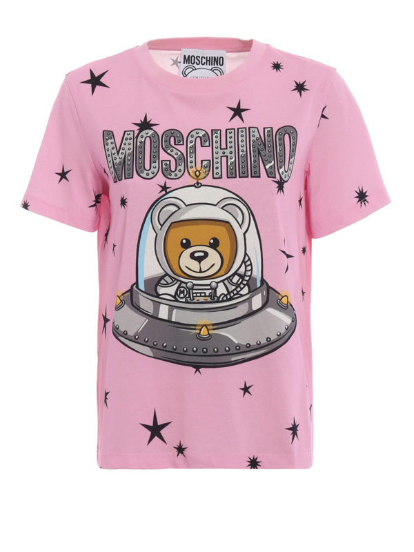 moschino pink tshirt