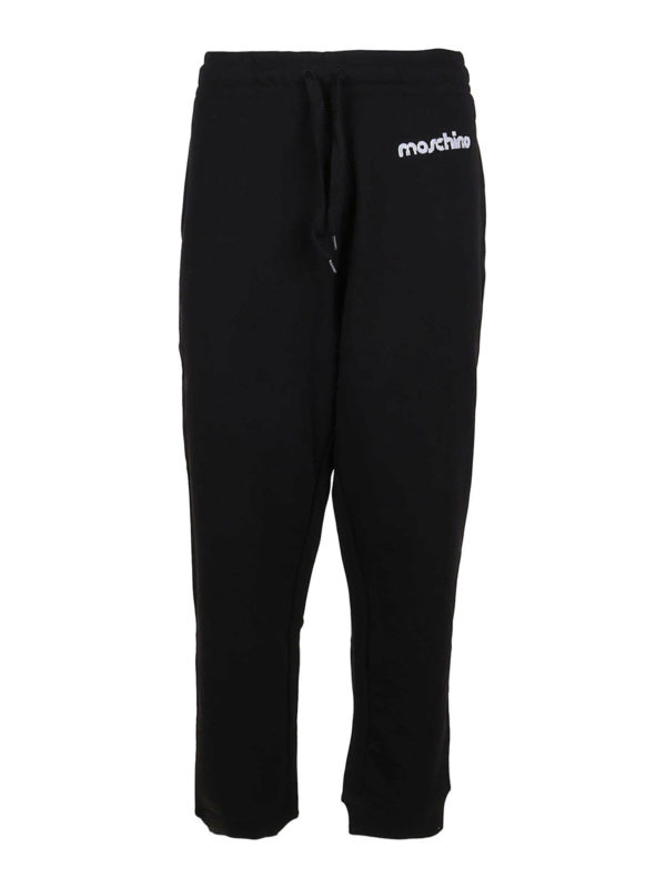 mens moschino tracksuit bottoms