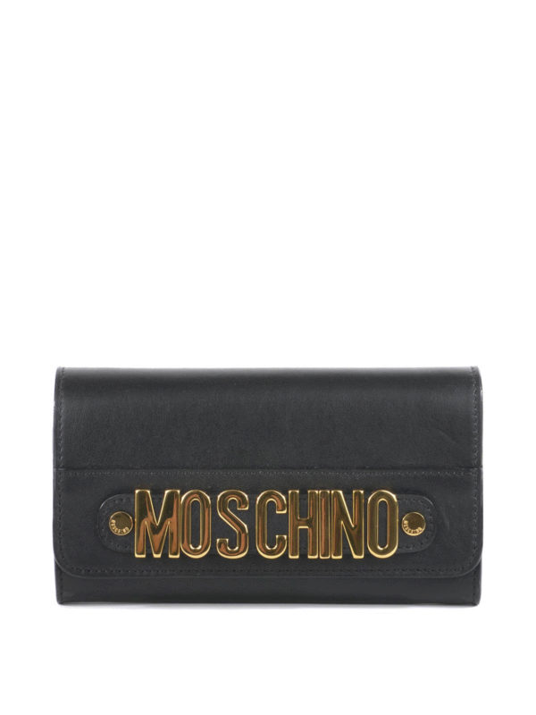 Moschino - Leather wallet - کیف پول 