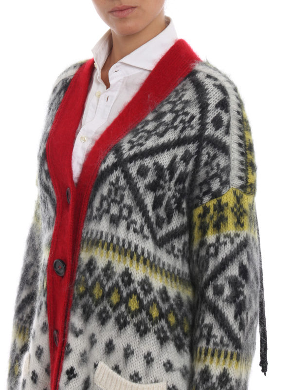 sequin fringe cardigan