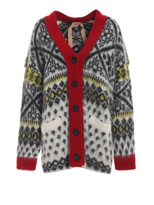 sequin fringe cardigan