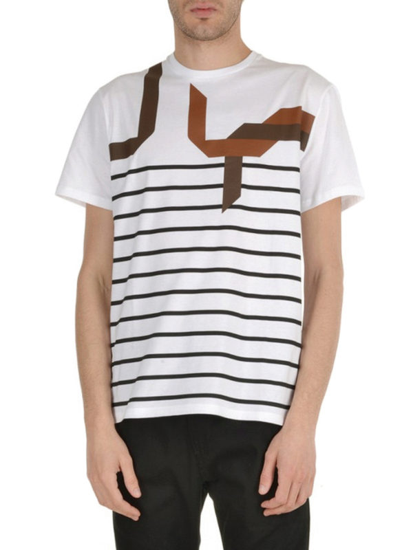 striped jersey tee