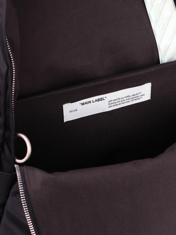 off white brand backpack