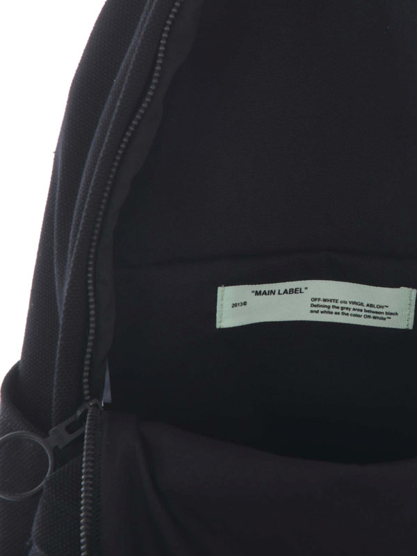 off white firetape backpack