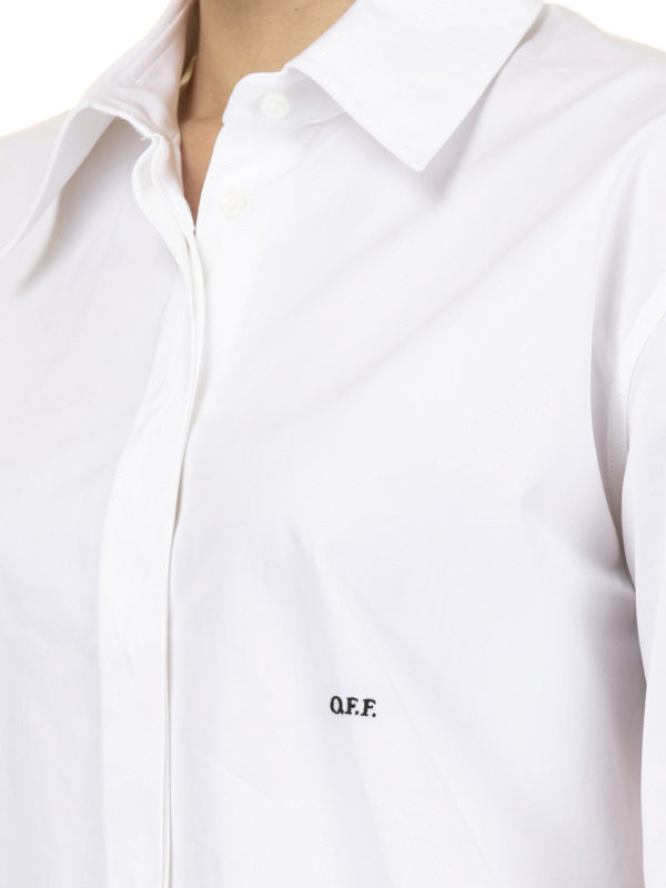 off white cotton shirt