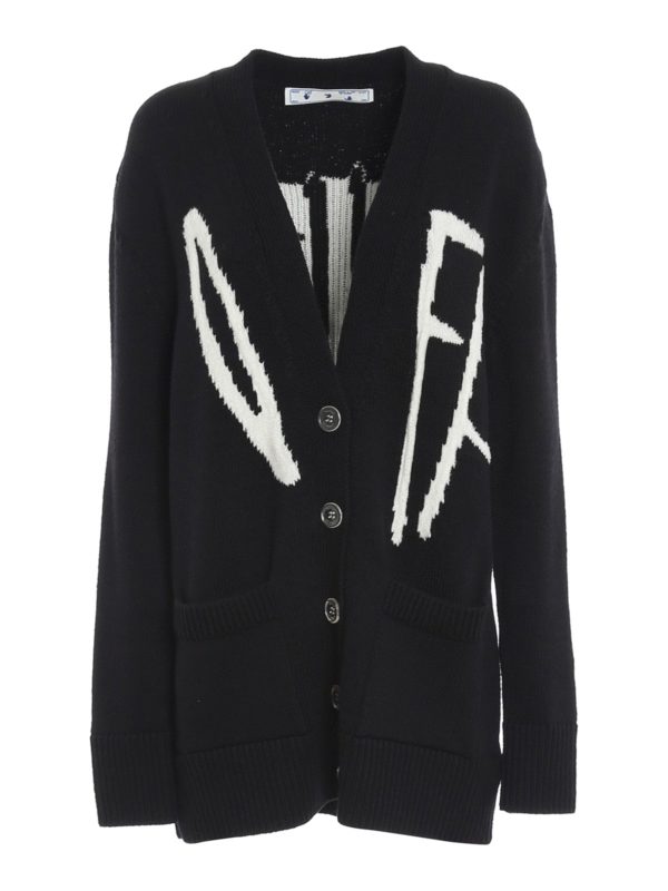 off white cardigan