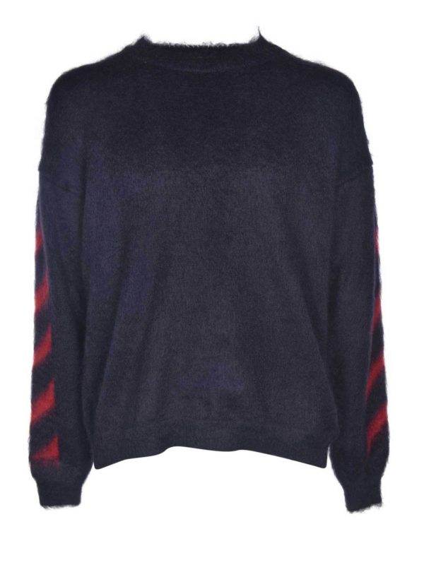 off white brushed mohair sweater