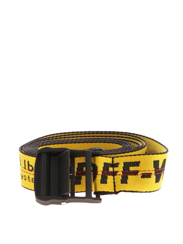 off white ceinture jaune