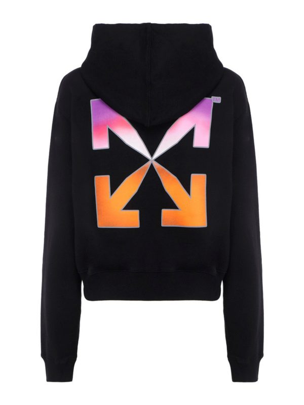 Off-White - Gradient Arrow hoodie - Sweatshirts & Sweaters ...