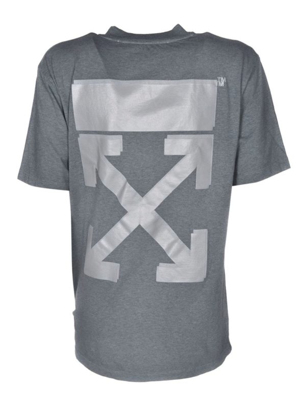 Off white t shirt grey Clearance