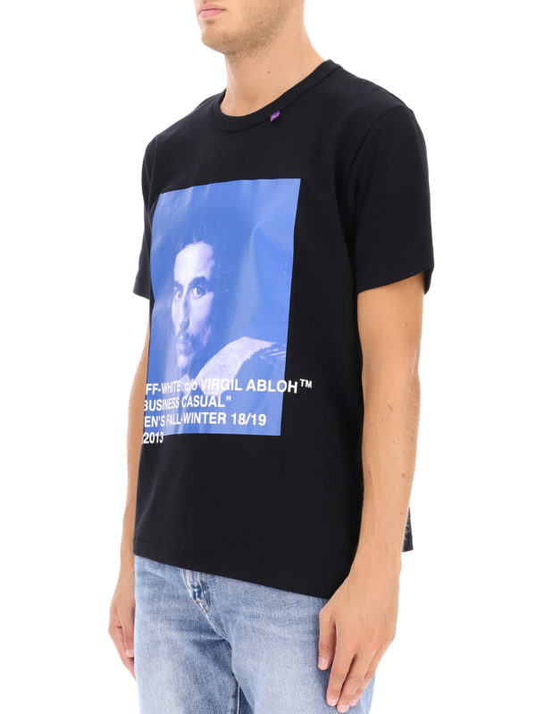 bernini off white tee