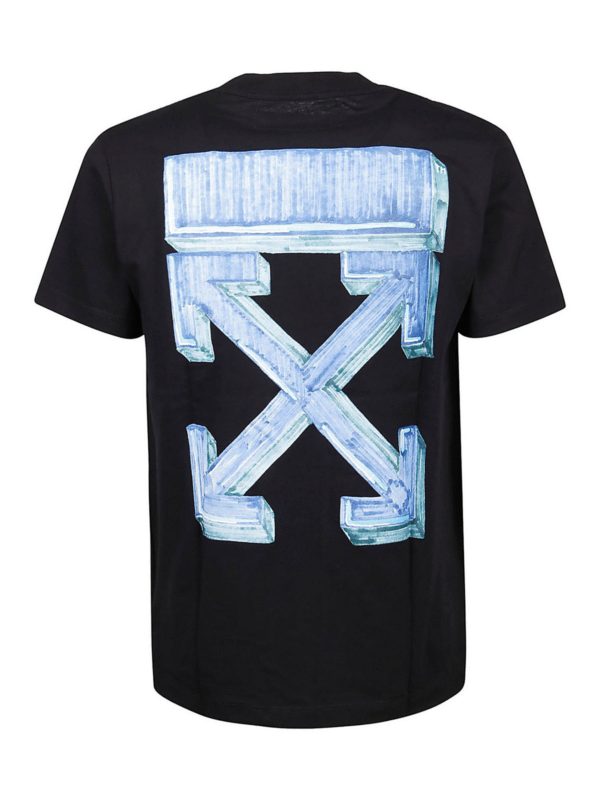 T-shirts Off-White - Marker cotton T-shirt - OMAA027E20JER0051045